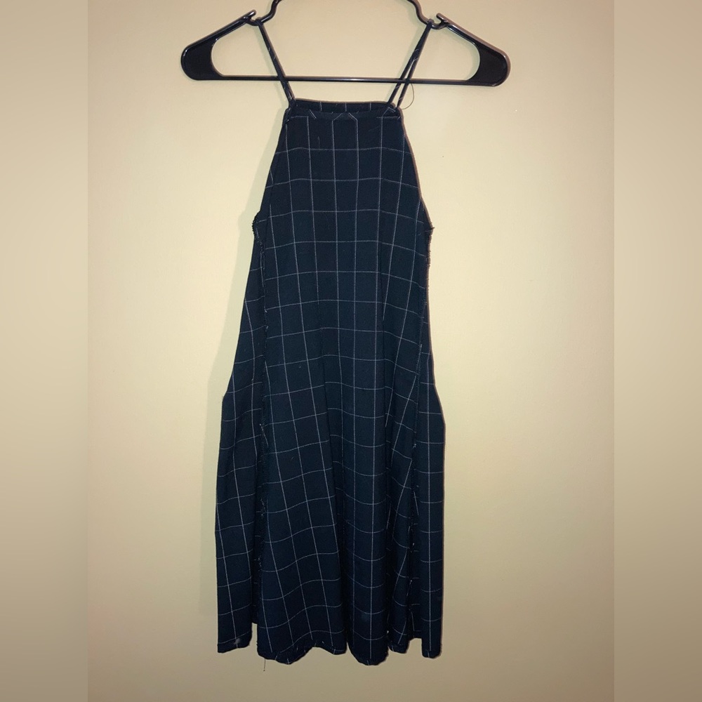 Brandy Melville Black/white printed skater dress